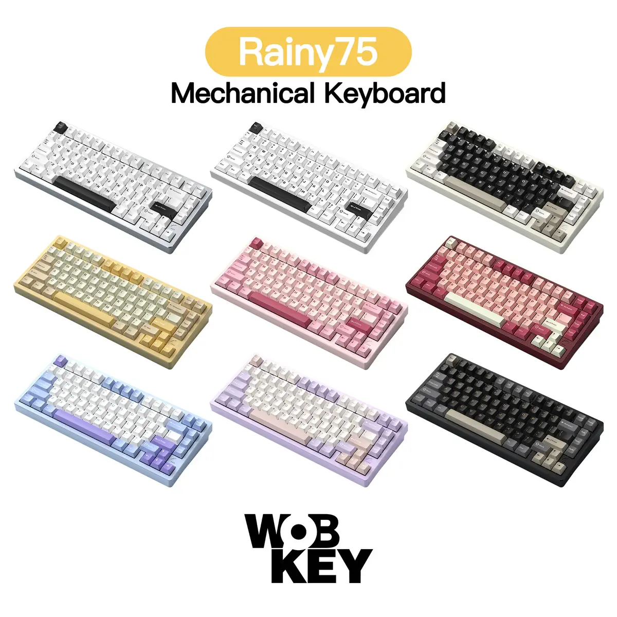 Rainy 75のカラー一覧